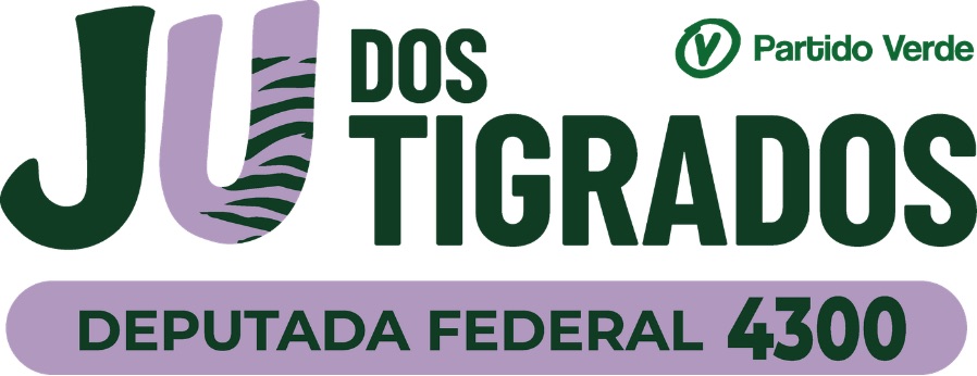 Ju dos Tigrados — Deputada Federal 4300, Partido Verde